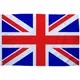 Banderole de pays britannique Union Jack Feel 3x5 douzaines de banderoles britanniques