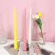 1pc Plastic Candle Mold DIY Handmade Crafts Candle Making Molds Long Rod Shaped Wedding Family Party