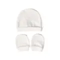 Bonnet en coton avec gants pour nouveau-né bonnet doux pour bébé bonnet pour fille bonnet pour