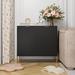 Mercer41 Vishap Accent Cabinet Wood in Black | 31.5 H x 31.5 W x 15.75 D in | Wayfair 5FFF996CD49640DDA2A9372D587C9127