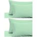 Just Linen 300 TC 100 Percent Cotton Sateen 2 Pairs of Standard 20 by 26 Inch Size Pillow Covers