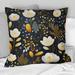 Designart "Artistic Essence Floral Pattern VII" Floral Printed Throw Pillow