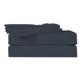 Just Linen 400 TC 100% Egyptian Cotton Sateen, Solid Colours, King Sheet Set with Deep Pocketed Fitted Sheet