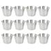 TOYMYTOY 12 Pcs Stainless Steel Condiment Sauce Cup Simple Dipping Sauce Cup Condiment Cup