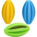 TCBOYING 3 Pack Dog Toys Ball 2.75 Interactive Dog Toys Durable Dog Puzzle Toys Teeth Cleaning Dispensing Dog Toys Nontoxic Bite Resistant Toy Ball for Small Medium Large Dogs