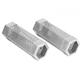 2Pcs BBQ Grill Smoker Tube Mesh Tube Pellets Smoke Box 6in Stainless Steel Barbecue AccessoryHexagonal