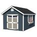 Little Cottage Co. 10 ft. x 16 ft. Colonial Williamsburg Wood Storage Shed Precut Kit