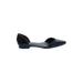 3.1 Phillip Lim Flats: D'Orsay Chunky Heel Casual Black Print Shoes - Women's Size 40 - Pointed Toe