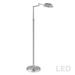 Dainolite 9W LED Swing Arm Floor - Satin Nickel