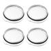 4Pcs Tumbler Replacement Lids Spill Proof Resistant Lids Cup Covers for Tumbler Travel Mugs 30oz