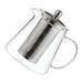 2 Pack Glass Flower Teapot Kettle Handheld with Infuser Camping Stove Delicate Scented Exquisite