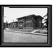 Historic Framed Print St. Elizabeths Hospital C Building (No. 73) 2700 Martin Luther King Jr. Avenue Southeast Washington District of Columbia DC - 3 17-7/8 x 21-7/8