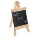 Kids Easel Tabletop Chalkboard Small Buisness Chalk Board Easel Sign Chalkboard Sign with Stand Small Chalk Board Child