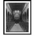 Historic Framed Print [Interior of St. Marks church Washington D.C. - view down center aisle toward altar] 17-7/8 x 21-7/8