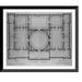Historic Framed Print [Library of Congress Washington D.C. Second story plan] - 4 17-7/8 x 21-7/8