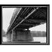 Historic Framed Print Bridge Street Bridge Spanning Connecticut River on CT State Route 140 Windsor Locks Hartford County CT - 7 17-7/8 x 21-7/8