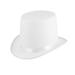 Magician s Hat Hats Hat Magician Costume Party Dress Up Accessory (White)