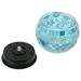 Mosaic Solar Lights Outdoor Glass Globe LED Light Waterproof Table Lamps for Garden Pati Party Blue