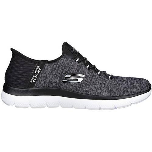 SKECHERS Damen Freizeitschuhe SUMMITS-DAZZLING HAZE, Größe 40 ½ in Schwarz