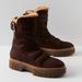 Free People Shoes | Amazing Free People Womens Fable Faux Fur Boots Brown Size Eu 41 / Us 11 | Color: Brown | Size: 11