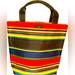 Kate Spade Bags | Beautiful Kate Spade Large Striped Multicolored Rainbow Tote/Canvas-Vintage. | Color: Red | Size: Os