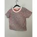 Madewell Tops | Madewell Texture And Thread Multicolor Sweatshirt Terrycloth Tee Size Small | Color: Orange/Purple | Size: S