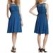 Anthropologie Dresses | Anthropologie Hd In Paris Fit & Flare Teal Blue Dress Lace Accents Cocktail | Color: Blue | Size: 0