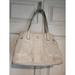 Coach Bags | Authentic Coach Cream Leather White Preforated Multi-Compartment Shoulder Bag | Color: Cream/White | Size: Os