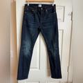 J. Crew Jeans | Jcrew 250 Skinny-Fit Stretch On Demand Jean In Dark Worn-In Wash | Color: Blue | Size: 31