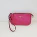 Coach Bags | Coach C1985 Pebbled Leather Nolita 19 Wristlet Small Shoulder Bag Bright Violet | Color: Pink/Silver | Size: Os