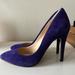 Jessica Simpson Shoes | Brand-New Jessica Simpson Purple Suede Stiletto Heels, Size 7 | Color: Purple | Size: 7
