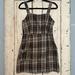 American Eagle Outfitters Dresses | American Eagle Plaid Smock Dress With Pockets | Color: Blue/Brown | Size: M