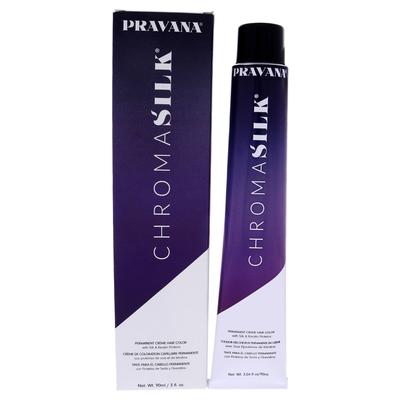 ChromaSilk Creme Hair Color - 4.3 Golden Brown by Pravana for Unisex - 3 oz Hair Color