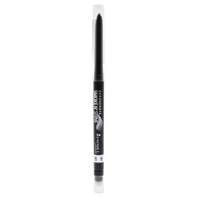 Exaggerate Smoke N Shine Eyeliner - 001 Little Black Smokey by Rimmel London for Women - 0.009 oz Ey