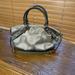 Coach Bags | Coach Madison Sophia Art Op Purse #15935, Leather Trim, Gray | Color: Gray/Silver | Size: Os