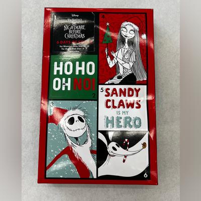 Disney Accessories | Disney 6 Days Before Christmas, The Nightmare Before Christmas | Color: Black/Red | Size: Os