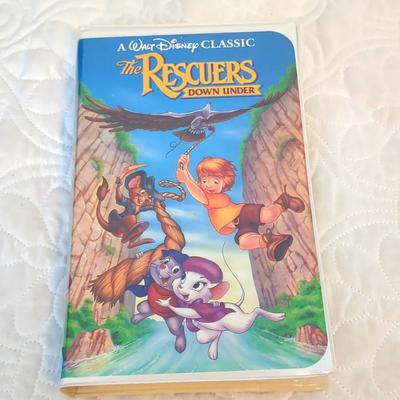 Disney Other | Disney The Rescuers Down Under Black Diamond Vhs Tape | Color: Black | Size: Os