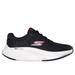 Skechers Women's GO WALK MAX Walker - Vea Sneaker | Size 9.0 | Black/White | Textile/Synthetic | Machine Washable