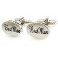 Red Heart My Wife Fashion Wedding Cufflinks Cufflinks 1 Pair Groomsmen Groomsmen Bride (Metallic Color: 3) ()