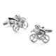 Shirt cufflinks transportation series/bicycle/motorcycle/bus/airplane cufflinks 1 pair (metallic color: 1) ()