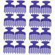 Angoily 16 Pcs Styling Comb Hair Comb Brush Detangle Wig Comb Wide Tooth Afro Comb Hair Styling Tools Retro Oil Comb Afro Picks for Men Hairbrush Hairdressing Comb Man Cricket Major Abs
