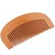 Comb Natural Wide Tooth Wood Comb Peach Wood Wooden Hair Brush No-Static Massage Hair Brushes Health 9cm Wood Hair Comb Styling Tools wooden comb