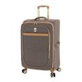 London Fog Kensington Navy Sand Herringbone 24" Expandable Spinner, 24 Inch, Navy, 24 Inch, London Fog Kensington Navy Sand Herringbone 24" Expandable Spinner