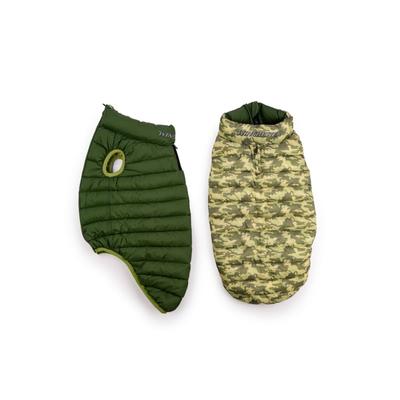 Winchester Pet Premium Reversible Puffy-Vest Camo Green S WP-PJ-CMOGRN-S-1