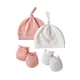 Ensemble bonnet et gants en coton pour nouveau-né bonnet pour filles bonnet pour tout-petits