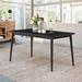 Wade Logan® Bernestine Rectangular 59" L x 31.5" W Wood in Black | Wayfair 09BBA486CB8A4F7DA45EDEEB91579BE6