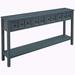 Red Barrel Studio® 60"Console Table Wood in Blue | 34 H x 60 W x 11 D in | Wayfair 4BAB0B6645464AC8B3C45FB962ED676B