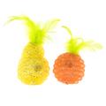 Lot de jouets TIAKI Poire et Orange pour chat – lot de 2 jouets