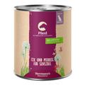Lot Herrmann's Menu Bio / Menu Sensitive 12 x 800 g pour chien - cheval, patates douces bio, courgettes bio