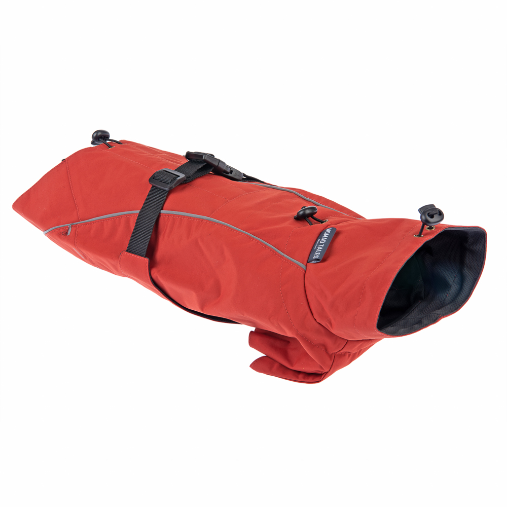 Manteau de pluie Nomad Tales Spirit Copper pour chien - longueur du dos : 50 cm environ